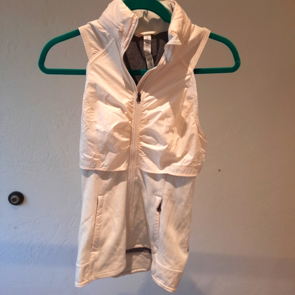 Lululemon White Vest